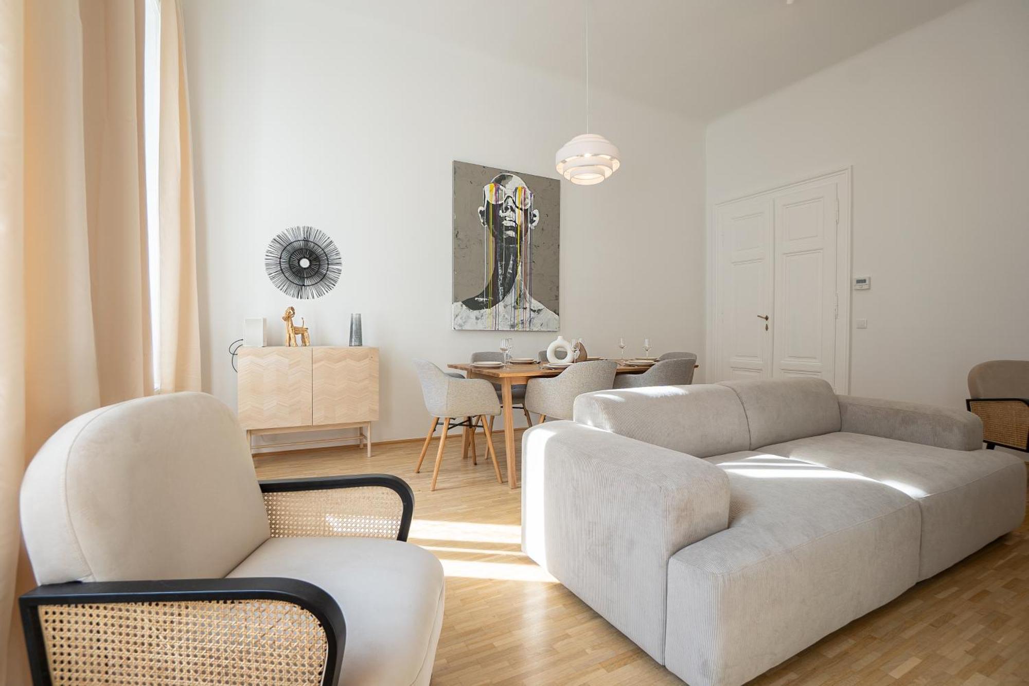 Vibrant 107 M2 Flat In The City Center Відень Екстер'єр фото