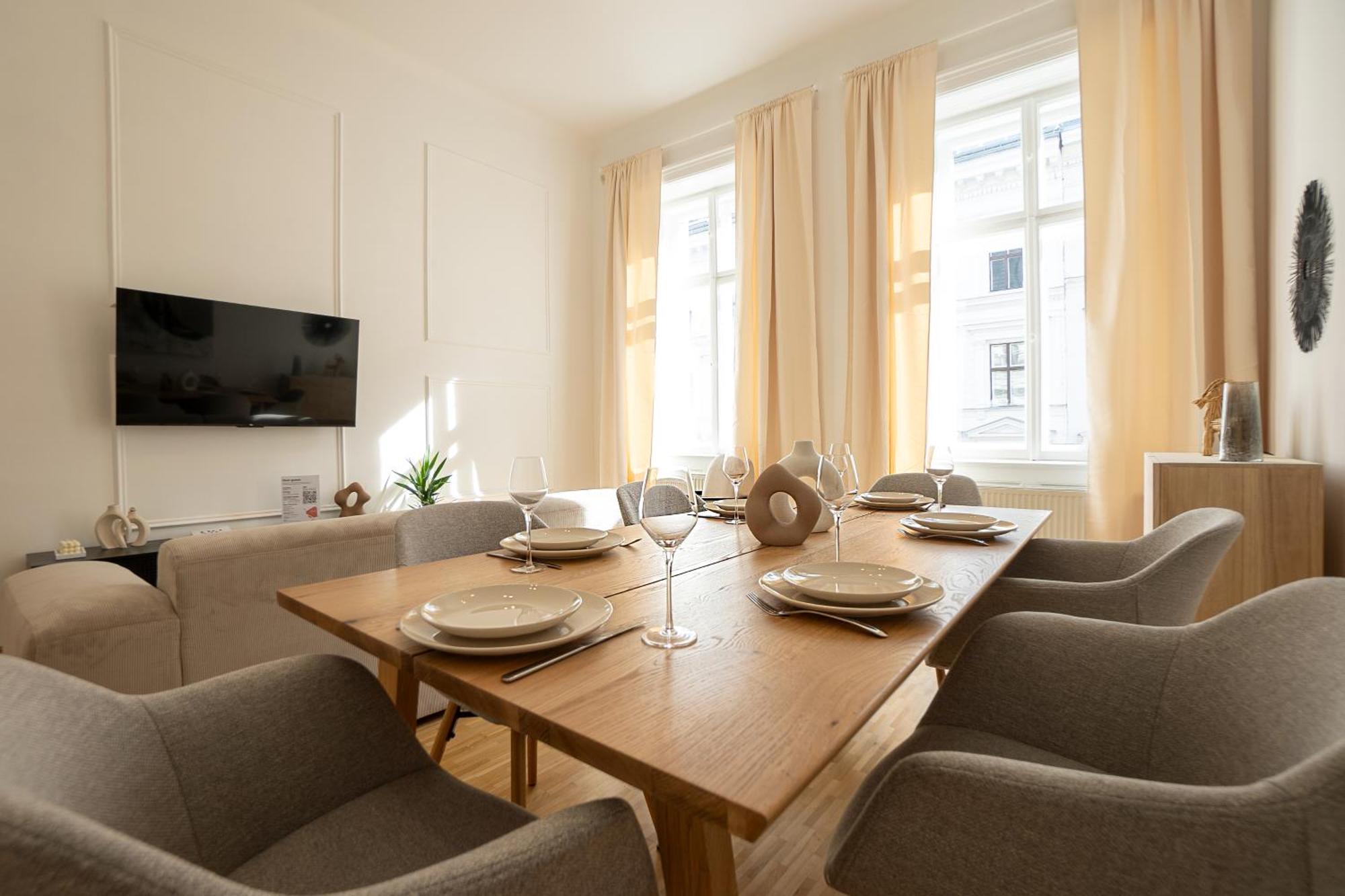 Vibrant 107 M2 Flat In The City Center Відень Екстер'єр фото